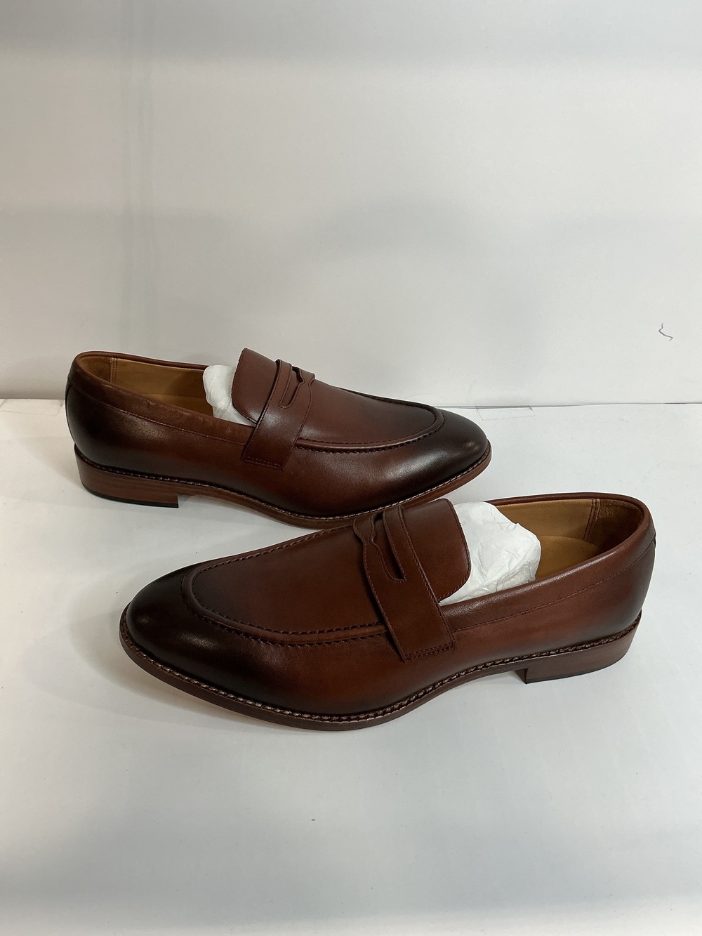 Calfskin Leather Penny Loafer - Picture 2 of 3